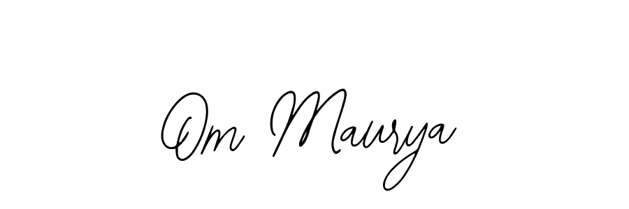 How to Draw Om Maurya signature style? Bearetta-2O07w is a latest design signature styles for name Om Maurya. Om Maurya signature style 12 images and pictures png