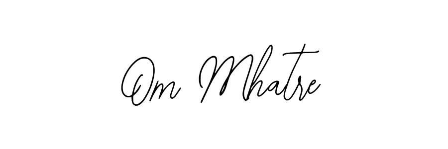 Make a beautiful signature design for name Om Mhatre. Use this online signature maker to create a handwritten signature for free. Om Mhatre signature style 12 images and pictures png