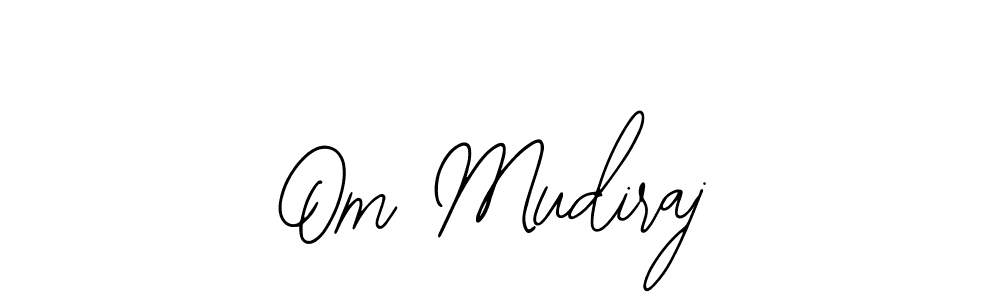 if you are searching for the best signature style for your name Om Mudiraj. so please give up your signature search. here we have designed multiple signature styles  using Bearetta-2O07w. Om Mudiraj signature style 12 images and pictures png