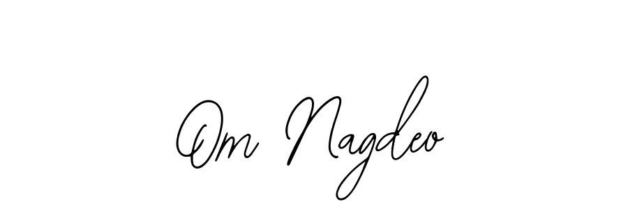 Also we have Om Nagdeo name is the best signature style. Create professional handwritten signature collection using Bearetta-2O07w autograph style. Om Nagdeo signature style 12 images and pictures png