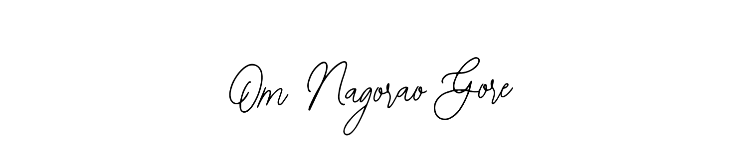 Design your own signature with our free online signature maker. With this signature software, you can create a handwritten (Bearetta-2O07w) signature for name Om Nagorao Gore. Om Nagorao Gore signature style 12 images and pictures png