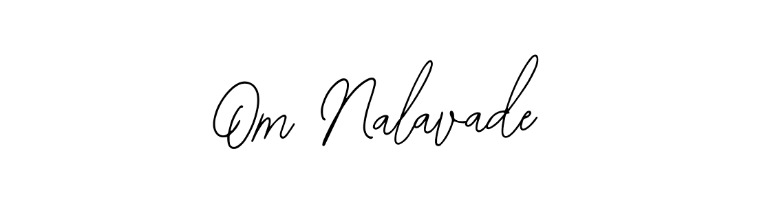 Similarly Bearetta-2O07w is the best handwritten signature design. Signature creator online .You can use it as an online autograph creator for name Om Nalavade. Om Nalavade signature style 12 images and pictures png