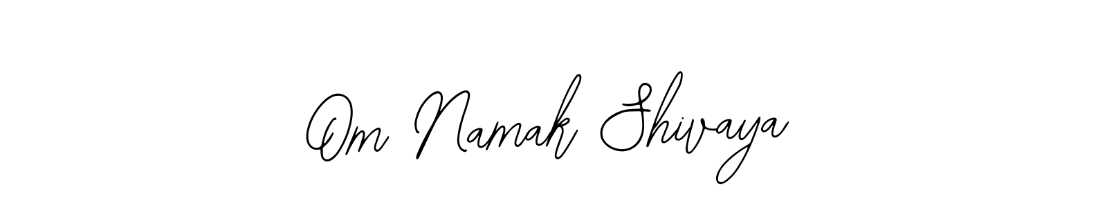 It looks lik you need a new signature style for name Om Namak Shivaya. Design unique handwritten (Bearetta-2O07w) signature with our free signature maker in just a few clicks. Om Namak Shivaya signature style 12 images and pictures png