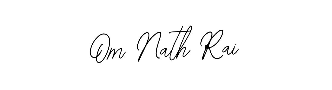 Om Nath Rai stylish signature style. Best Handwritten Sign (Bearetta-2O07w) for my name. Handwritten Signature Collection Ideas for my name Om Nath Rai. Om Nath Rai signature style 12 images and pictures png