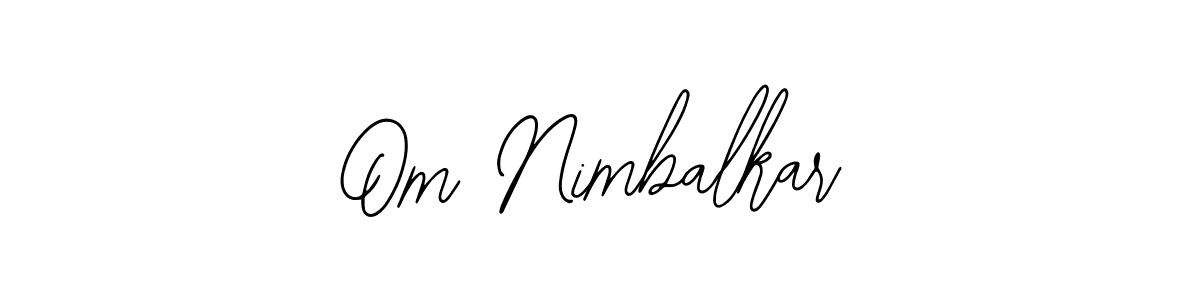 You can use this online signature creator to create a handwritten signature for the name Om Nimbalkar. This is the best online autograph maker. Om Nimbalkar signature style 12 images and pictures png