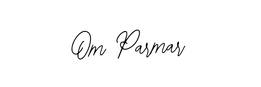 Make a beautiful signature design for name Om Parmar. With this signature (Bearetta-2O07w) style, you can create a handwritten signature for free. Om Parmar signature style 12 images and pictures png