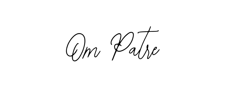 How to make Om Patre signature? Bearetta-2O07w is a professional autograph style. Create handwritten signature for Om Patre name. Om Patre signature style 12 images and pictures png