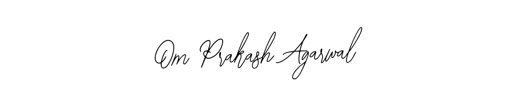 Make a beautiful signature design for name Om Prakash Agarwal. Use this online signature maker to create a handwritten signature for free. Om Prakash Agarwal signature style 12 images and pictures png