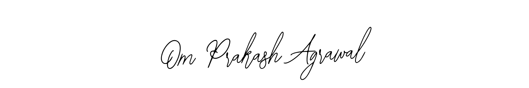Create a beautiful signature design for name Om Prakash Agrawal. With this signature (Bearetta-2O07w) fonts, you can make a handwritten signature for free. Om Prakash Agrawal signature style 12 images and pictures png