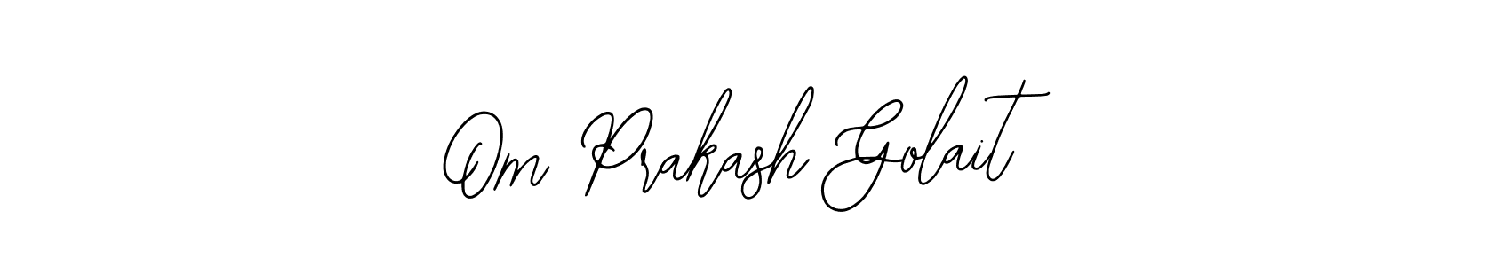 Make a beautiful signature design for name Om Prakash Golait. With this signature (Bearetta-2O07w) style, you can create a handwritten signature for free. Om Prakash Golait signature style 12 images and pictures png
