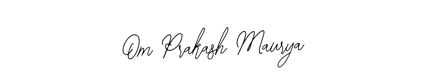 Create a beautiful signature design for name Om Prakash Maurya. With this signature (Bearetta-2O07w) fonts, you can make a handwritten signature for free. Om Prakash Maurya signature style 12 images and pictures png