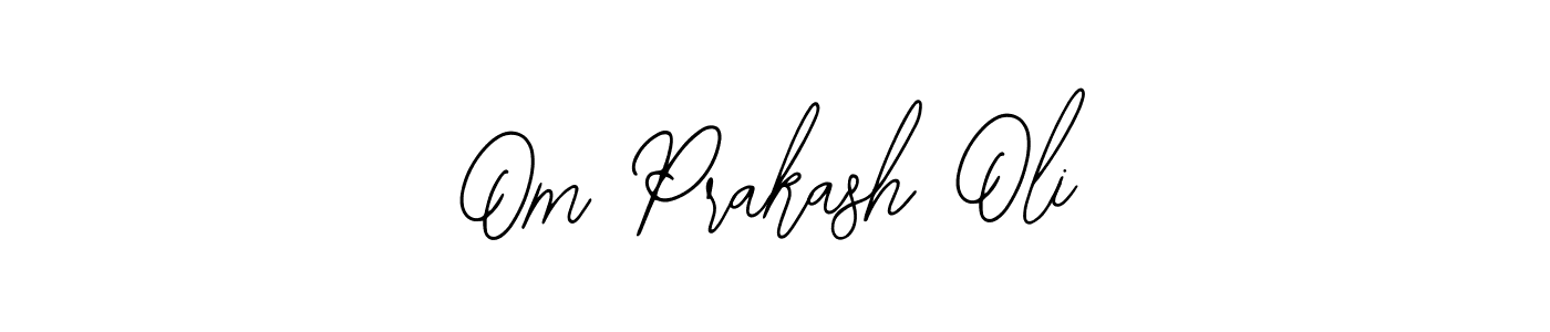 Make a beautiful signature design for name Om Prakash Oli. Use this online signature maker to create a handwritten signature for free. Om Prakash Oli signature style 12 images and pictures png
