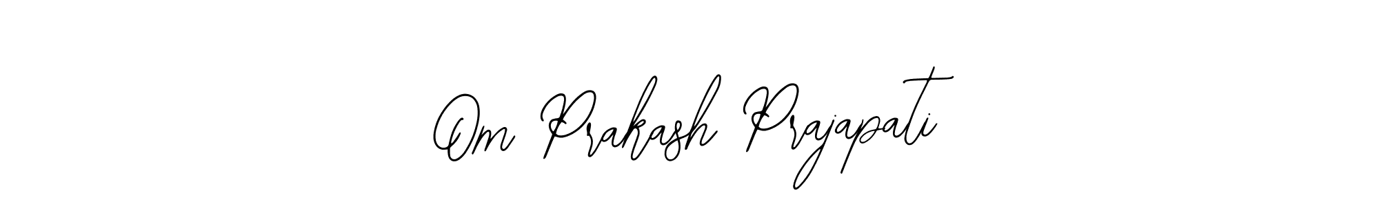Make a beautiful signature design for name Om Prakash Prajapati. Use this online signature maker to create a handwritten signature for free. Om Prakash Prajapati signature style 12 images and pictures png