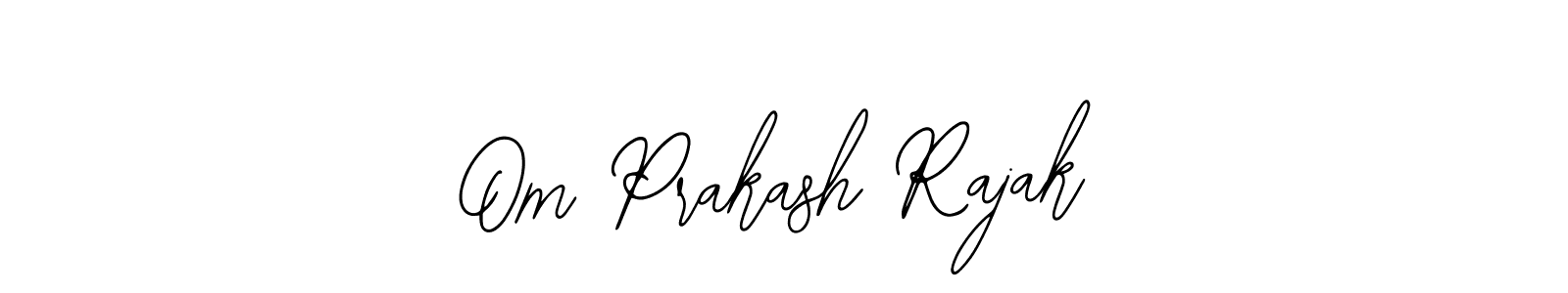 The best way (Bearetta-2O07w) to make a short signature is to pick only two or three words in your name. The name Om Prakash Rajak include a total of six letters. For converting this name. Om Prakash Rajak signature style 12 images and pictures png