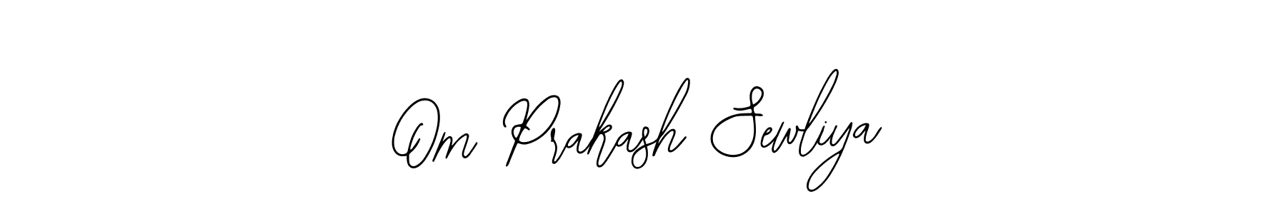 Make a beautiful signature design for name Om Prakash Sewliya. Use this online signature maker to create a handwritten signature for free. Om Prakash Sewliya signature style 12 images and pictures png