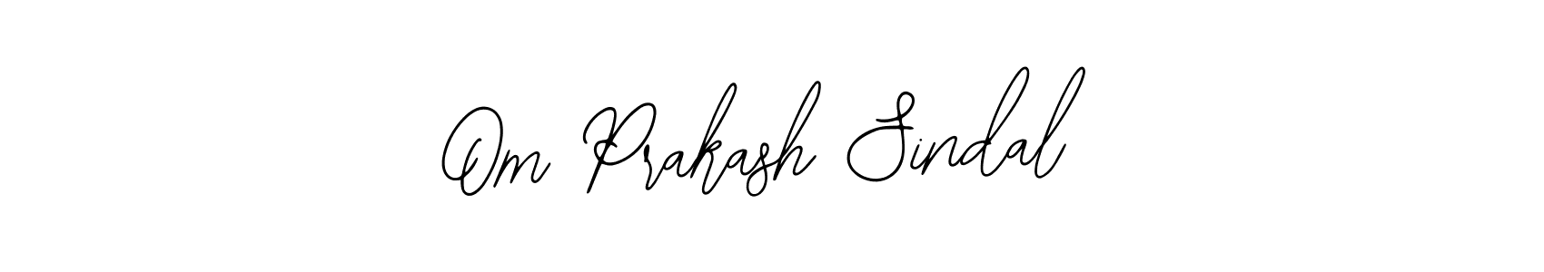 How to Draw Om Prakash Sindal signature style? Bearetta-2O07w is a latest design signature styles for name Om Prakash Sindal. Om Prakash Sindal signature style 12 images and pictures png