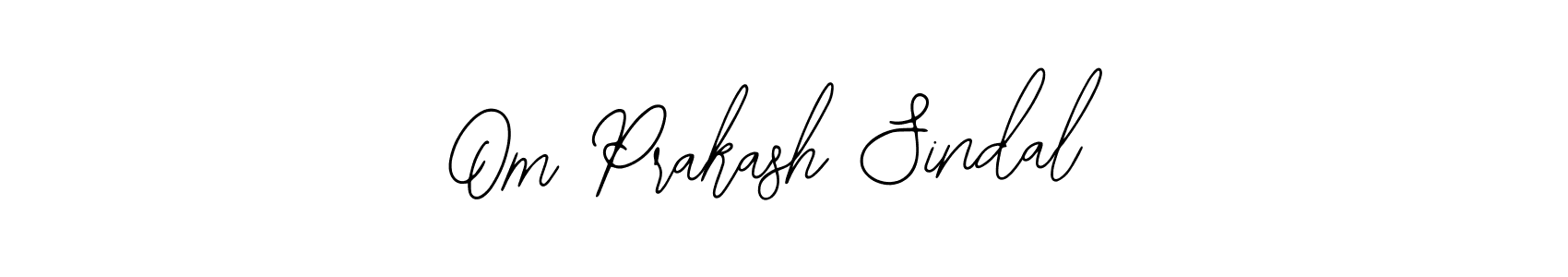 You should practise on your own different ways (Bearetta-2O07w) to write your name (Om Prakash Sindal) in signature. don't let someone else do it for you. Om Prakash Sindal signature style 12 images and pictures png