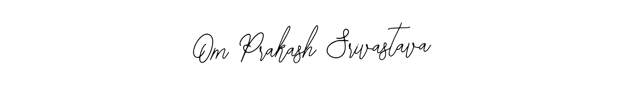 Make a beautiful signature design for name Om Prakash Srivastava. With this signature (Bearetta-2O07w) style, you can create a handwritten signature for free. Om Prakash Srivastava signature style 12 images and pictures png