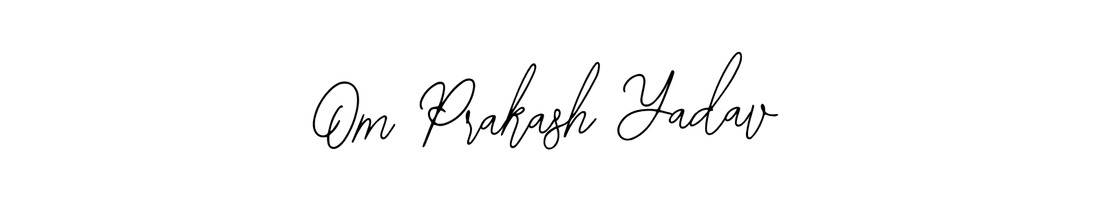 Om Prakash Yadav stylish signature style. Best Handwritten Sign (Bearetta-2O07w) for my name. Handwritten Signature Collection Ideas for my name Om Prakash Yadav. Om Prakash Yadav signature style 12 images and pictures png