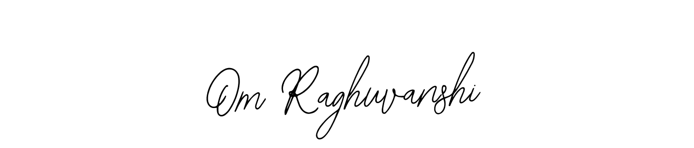 Use a signature maker to create a handwritten signature online. With this signature software, you can design (Bearetta-2O07w) your own signature for name Om Raghuvanshi. Om Raghuvanshi signature style 12 images and pictures png