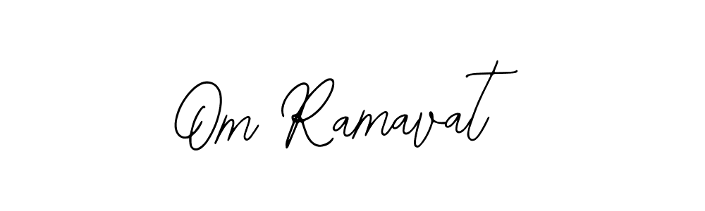 Create a beautiful signature design for name Om Ramavat. With this signature (Bearetta-2O07w) fonts, you can make a handwritten signature for free. Om Ramavat signature style 12 images and pictures png