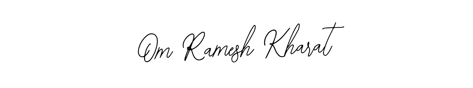 How to Draw Om Ramesh Kharat signature style? Bearetta-2O07w is a latest design signature styles for name Om Ramesh Kharat. Om Ramesh Kharat signature style 12 images and pictures png