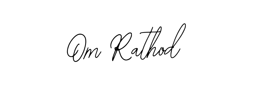 It looks lik you need a new signature style for name Om Rathod. Design unique handwritten (Bearetta-2O07w) signature with our free signature maker in just a few clicks. Om Rathod signature style 12 images and pictures png