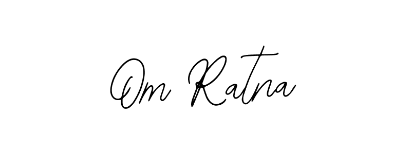 Create a beautiful signature design for name Om Ratna. With this signature (Bearetta-2O07w) fonts, you can make a handwritten signature for free. Om Ratna signature style 12 images and pictures png