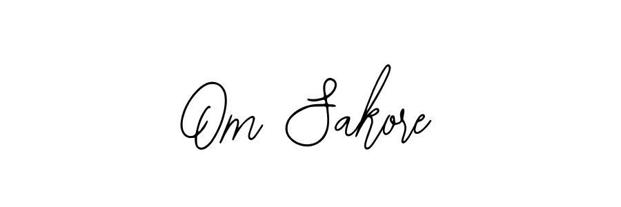 How to Draw Om Sakore signature style? Bearetta-2O07w is a latest design signature styles for name Om Sakore. Om Sakore signature style 12 images and pictures png