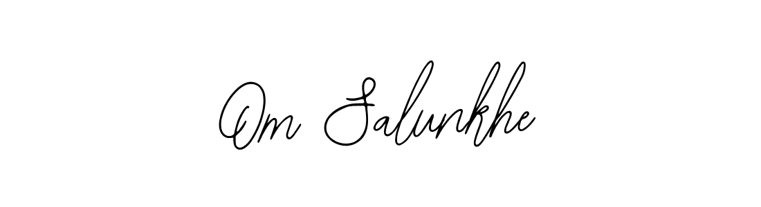 How to make Om Salunkhe signature? Bearetta-2O07w is a professional autograph style. Create handwritten signature for Om Salunkhe name. Om Salunkhe signature style 12 images and pictures png