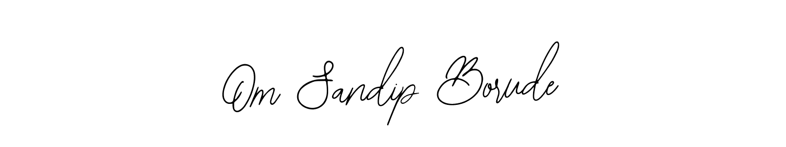 Make a beautiful signature design for name Om Sandip Borude. Use this online signature maker to create a handwritten signature for free. Om Sandip Borude signature style 12 images and pictures png