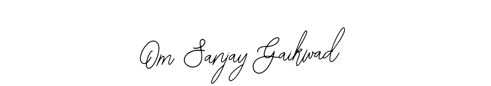 Also You can easily find your signature by using the search form. We will create Om Sanjay Gaikwad name handwritten signature images for you free of cost using Bearetta-2O07w sign style. Om Sanjay Gaikwad signature style 12 images and pictures png