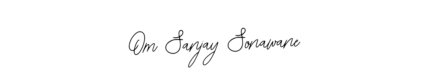 Make a beautiful signature design for name Om Sanjay Sonawane. With this signature (Bearetta-2O07w) style, you can create a handwritten signature for free. Om Sanjay Sonawane signature style 12 images and pictures png