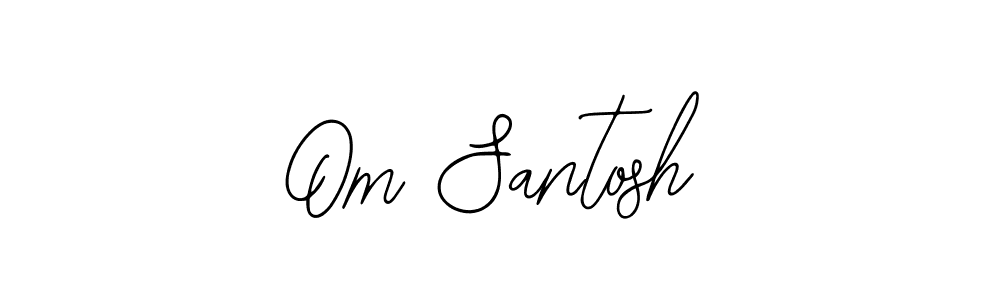 This is the best signature style for the Om Santosh name. Also you like these signature font (Bearetta-2O07w). Mix name signature. Om Santosh signature style 12 images and pictures png