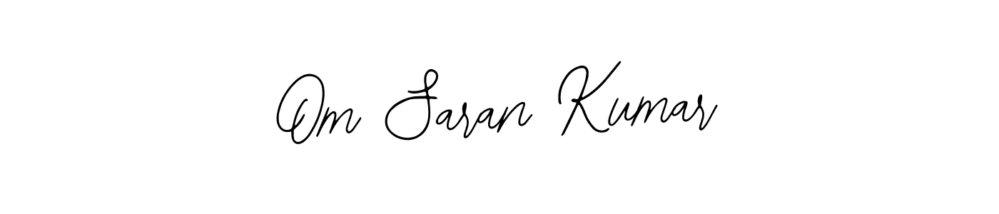 You should practise on your own different ways (Bearetta-2O07w) to write your name (Om Saran Kumar) in signature. don't let someone else do it for you. Om Saran Kumar signature style 12 images and pictures png