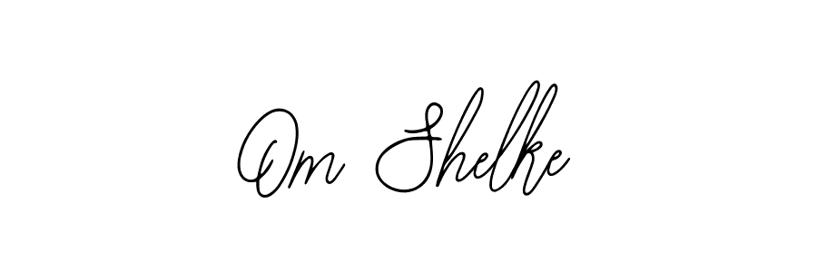 How to make Om Shelke signature? Bearetta-2O07w is a professional autograph style. Create handwritten signature for Om Shelke name. Om Shelke signature style 12 images and pictures png