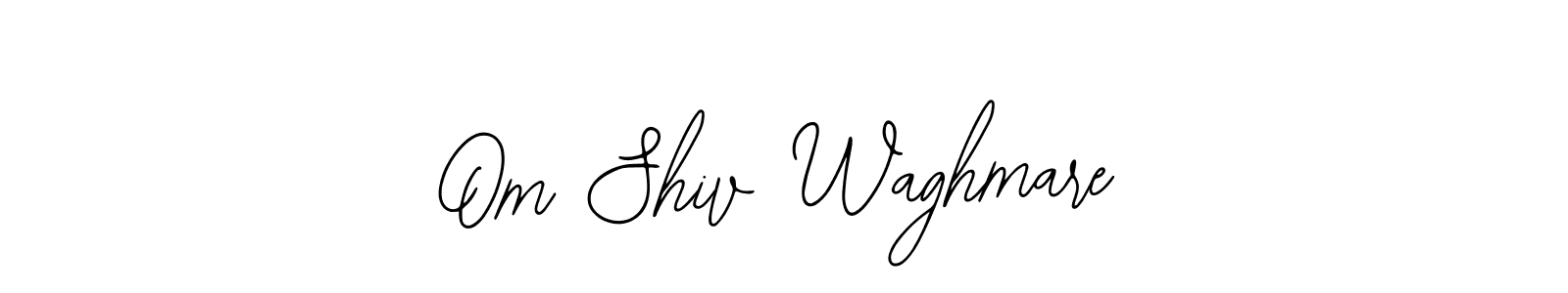 Om Shiv Waghmare stylish signature style. Best Handwritten Sign (Bearetta-2O07w) for my name. Handwritten Signature Collection Ideas for my name Om Shiv Waghmare. Om Shiv Waghmare signature style 12 images and pictures png