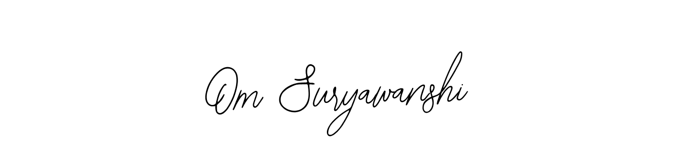 Create a beautiful signature design for name Om Suryawanshi. With this signature (Bearetta-2O07w) fonts, you can make a handwritten signature for free. Om Suryawanshi signature style 12 images and pictures png