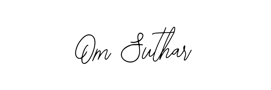 Make a beautiful signature design for name Om Suthar. Use this online signature maker to create a handwritten signature for free. Om Suthar signature style 12 images and pictures png