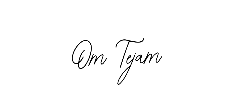 Also You can easily find your signature by using the search form. We will create Om Tejam name handwritten signature images for you free of cost using Bearetta-2O07w sign style. Om Tejam signature style 12 images and pictures png
