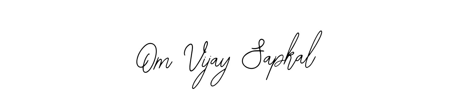 Design your own signature with our free online signature maker. With this signature software, you can create a handwritten (Bearetta-2O07w) signature for name Om Vijay Sapkal. Om Vijay Sapkal signature style 12 images and pictures png
