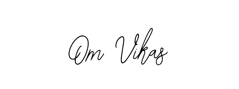 You should practise on your own different ways (Bearetta-2O07w) to write your name (Om Vikas) in signature. don't let someone else do it for you. Om Vikas signature style 12 images and pictures png