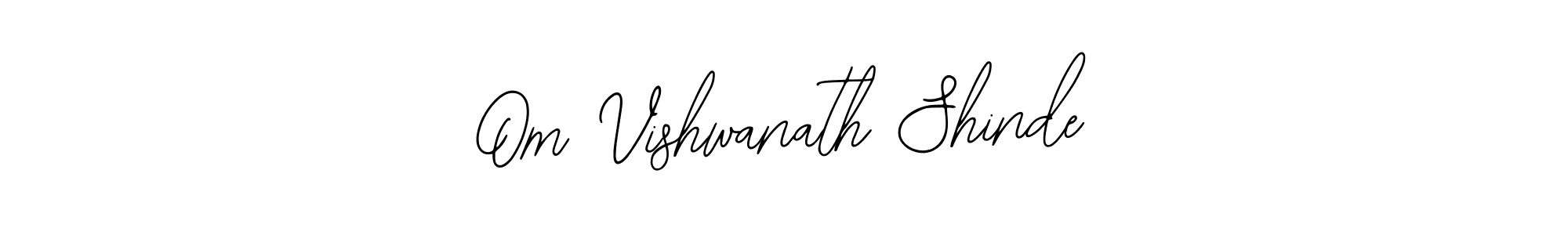 How to Draw Om Vishwanath Shinde signature style? Bearetta-2O07w is a latest design signature styles for name Om Vishwanath Shinde. Om Vishwanath Shinde signature style 12 images and pictures png