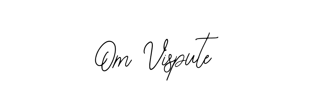 Similarly Bearetta-2O07w is the best handwritten signature design. Signature creator online .You can use it as an online autograph creator for name Om Vispute. Om Vispute signature style 12 images and pictures png