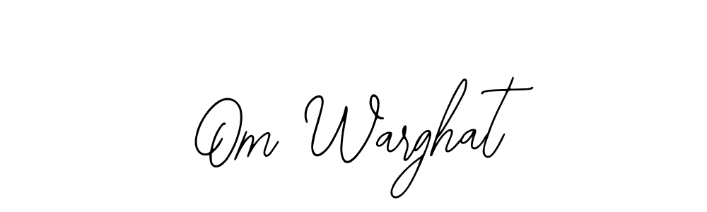 Best and Professional Signature Style for Om Warghat. Bearetta-2O07w Best Signature Style Collection. Om Warghat signature style 12 images and pictures png