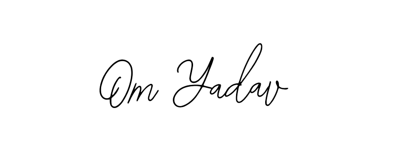 Make a beautiful signature design for name Om Yadav. With this signature (Bearetta-2O07w) style, you can create a handwritten signature for free. Om Yadav signature style 12 images and pictures png