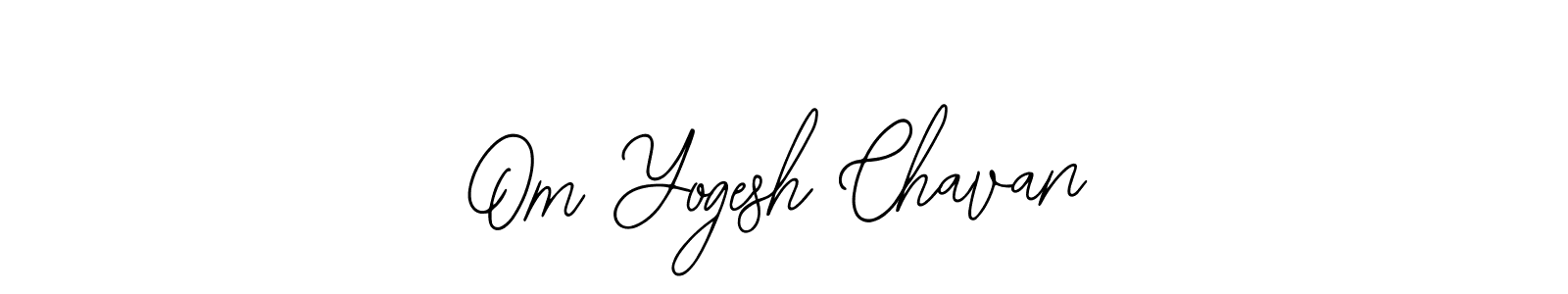 Design your own signature with our free online signature maker. With this signature software, you can create a handwritten (Bearetta-2O07w) signature for name Om Yogesh Chavan. Om Yogesh Chavan signature style 12 images and pictures png