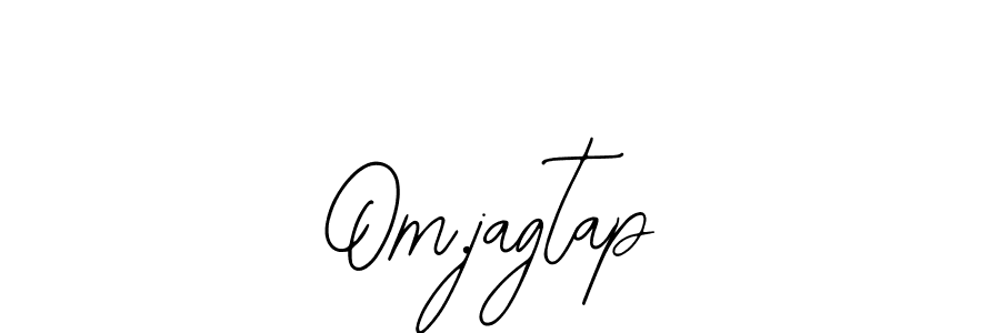 Om.jagtap stylish signature style. Best Handwritten Sign (Bearetta-2O07w) for my name. Handwritten Signature Collection Ideas for my name Om.jagtap. Om.jagtap signature style 12 images and pictures png