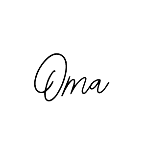 Oma stylish signature style. Best Handwritten Sign (Bearetta-2O07w) for my name. Handwritten Signature Collection Ideas for my name Oma. Oma signature style 12 images and pictures png