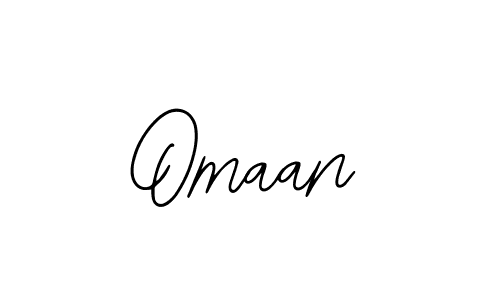 How to make Omaan signature? Bearetta-2O07w is a professional autograph style. Create handwritten signature for Omaan name. Omaan signature style 12 images and pictures png